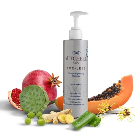 MITCHELL USA AGE LESS PAPAYA BRIGHTENING CLEANSER FACIAL WASH 200ML