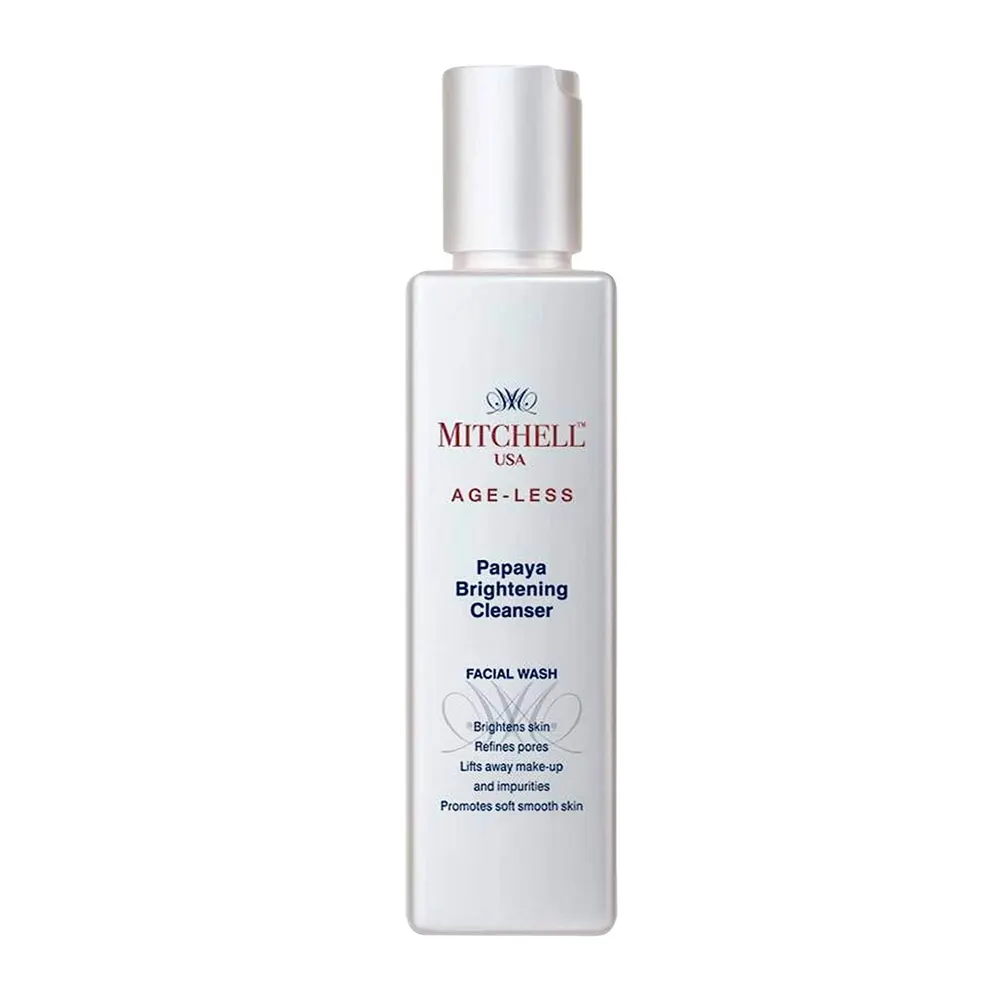 Mitchell Usa Age-Less Papaya Brightening Cleanser Facial Wash 100Ml
