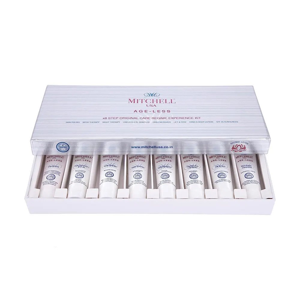 Mitchell Usa Age-Less 8 Step Original Care Regime Experience Kit 8X10G
