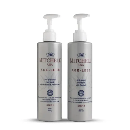 Mitchell Usa Age-Less Anti-Aging Hair Wash Regimen 200G+200Ml