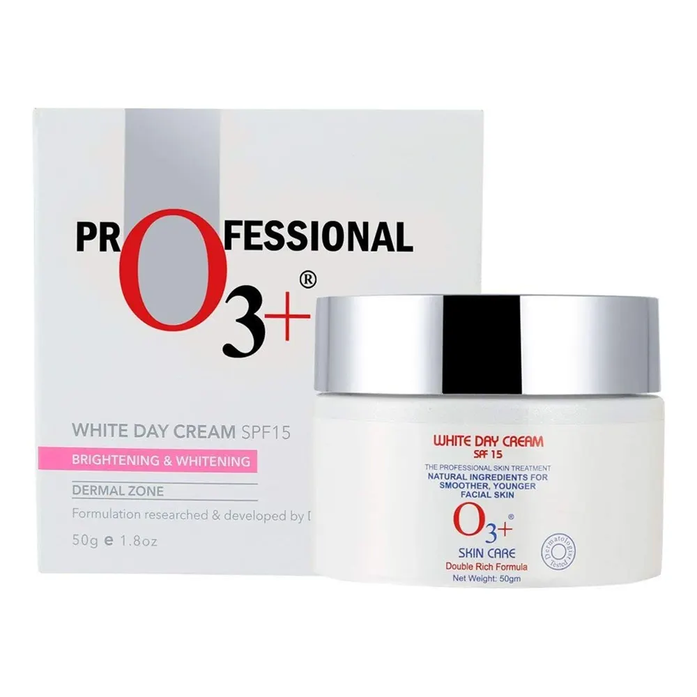 O3+ Professional White Day Cream Spf 15 Brightening And Whitening 50G