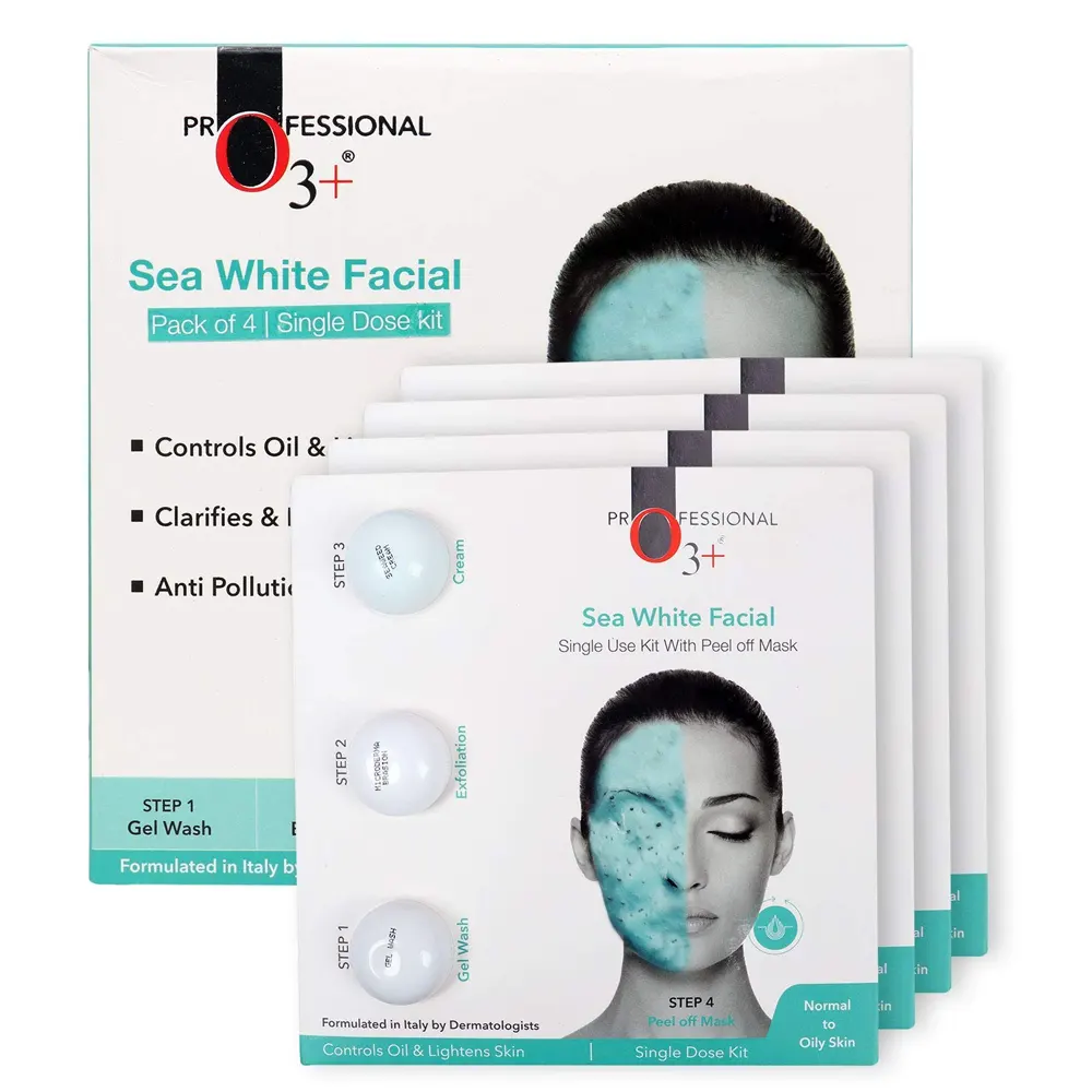 O3+ Professional Sea White Facial Single Dose Kit 4N