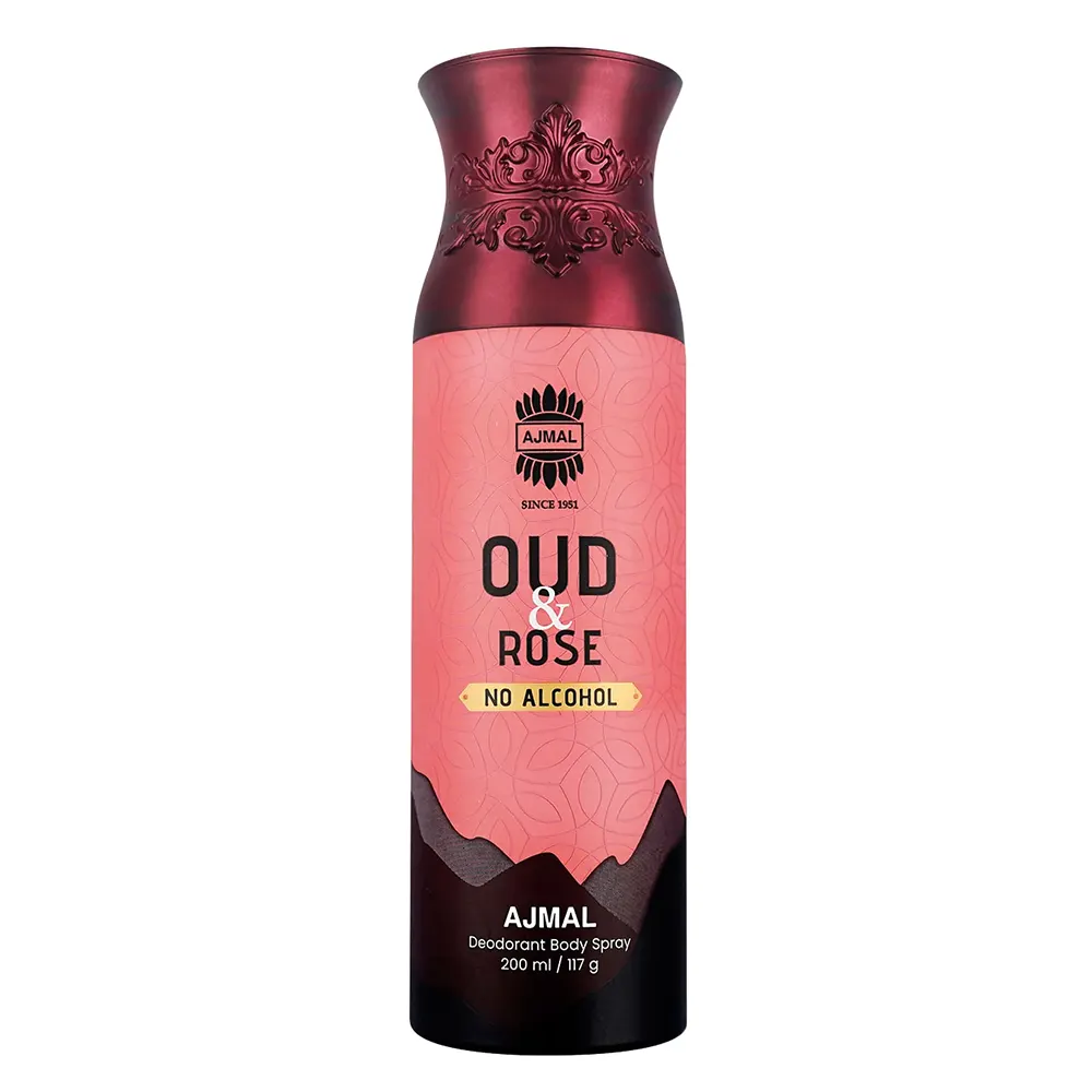 Ajmal Oud & Rose Body Spray 200Ml