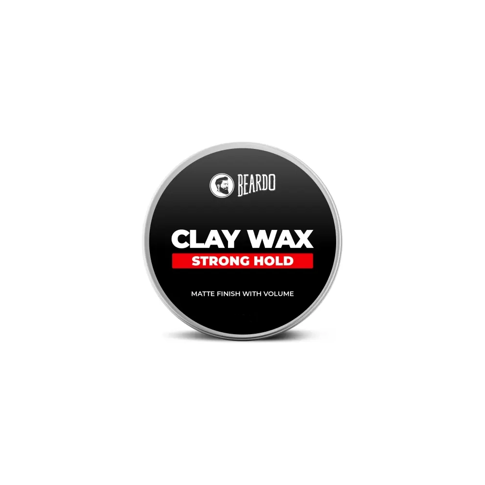 Beardo Clay Wax Strong Hold Matte Finish With Volume 75G