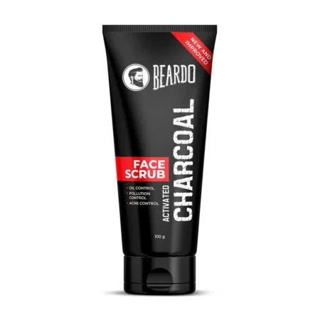 BEARDO ACTIVATED CHARCOAL FACE SCRUB 100G