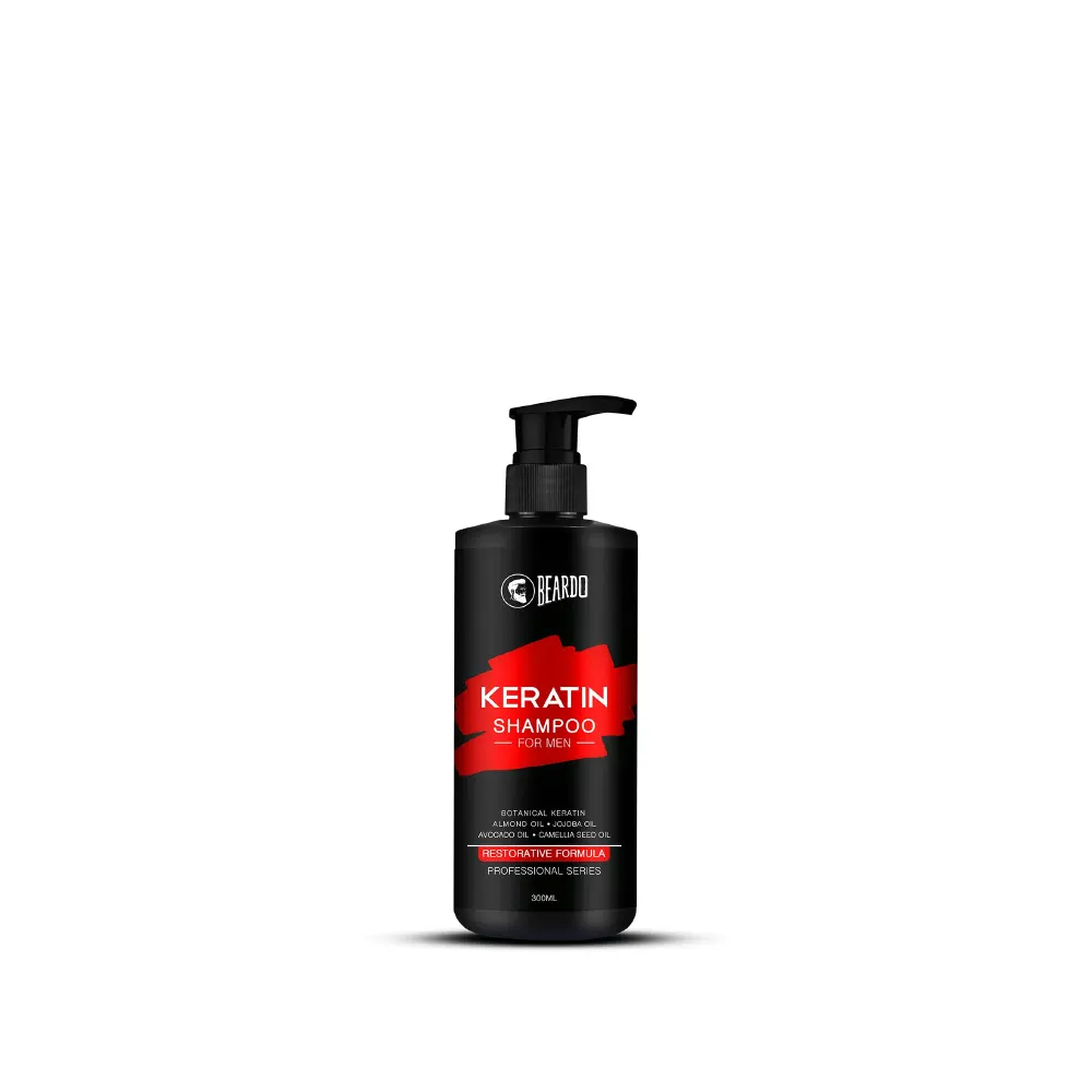 Beardo Studio Professional Pro Keratin Sulphate Free Shampoo Damage Repair System 200Ml