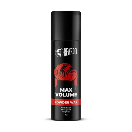 BEARDO MAX VOLUME POWDER MAX MATTE FINISH STONG HOLD RESTYLABLE 10G