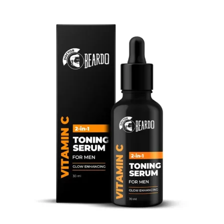 BEARDO 2 IN 1 VITAMIN C TONING SERUM FOR MEN GLOW ENHANCING 30ML