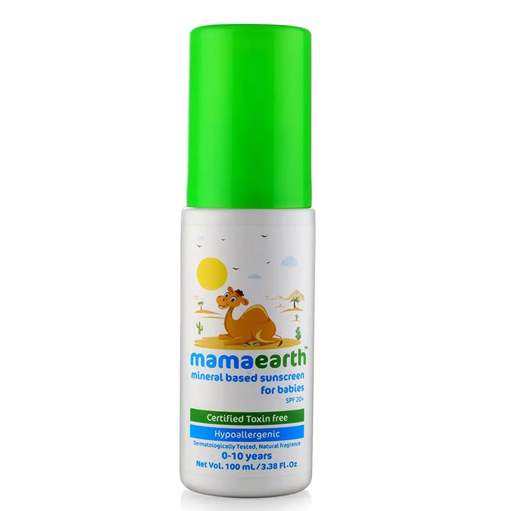 Mamaearth Mineral Based Sunscreen For Babies 100Ml