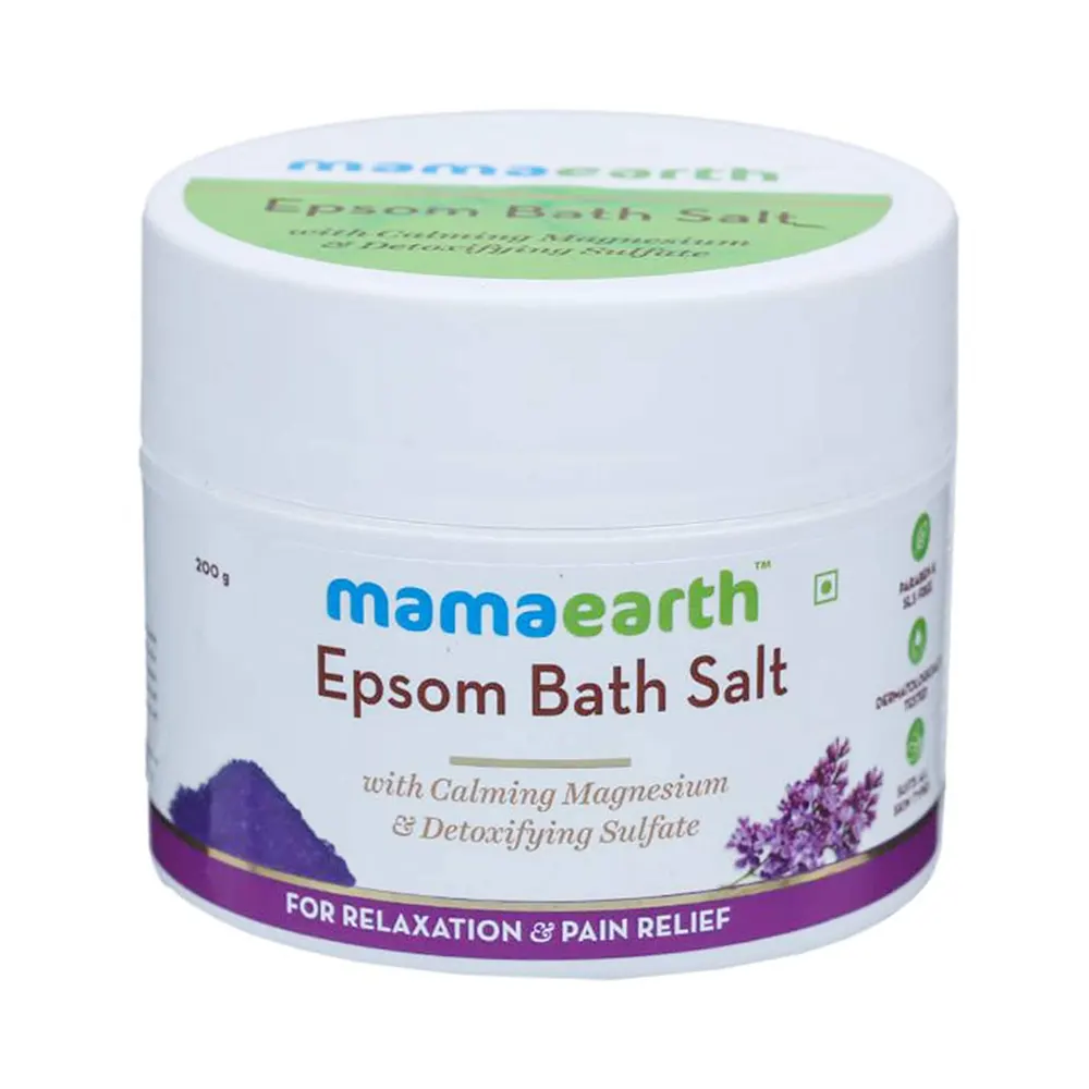 Mamaearth Epsom Bath Salt For Relaxation And Pain Relief 200G