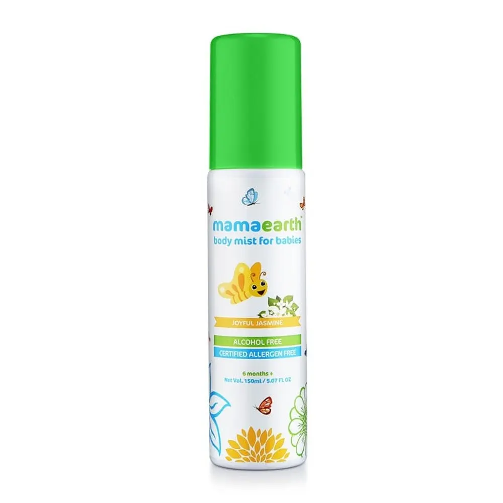 Mamaearth Body Mist For Babies Joyful Jasmine 150Ml
