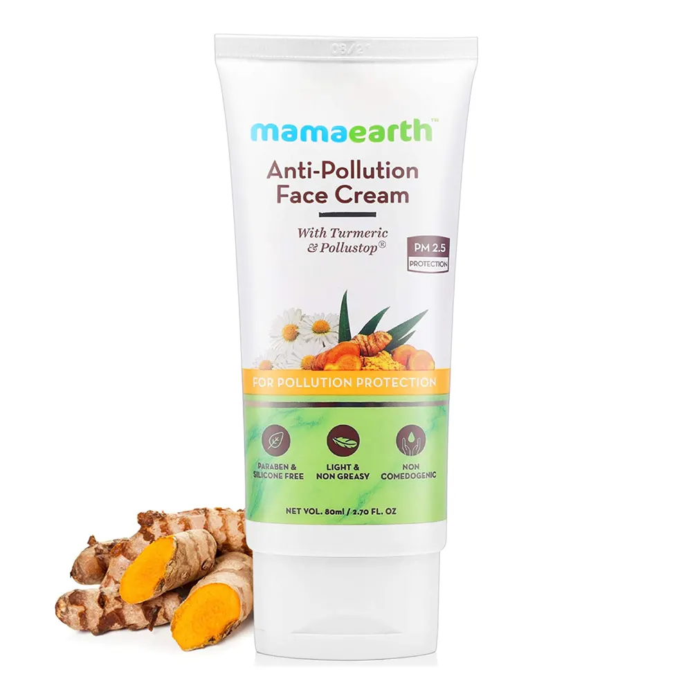 Mamaearth Anti Pollution Face Cream Pm 2.5 Protection 80G