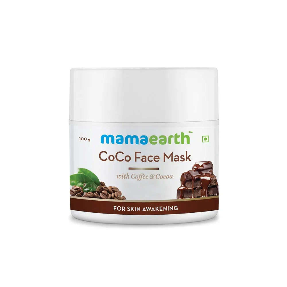 Mamaearth Coco Face Mask With Coffee And Cocoa For Skin Awakening 100G