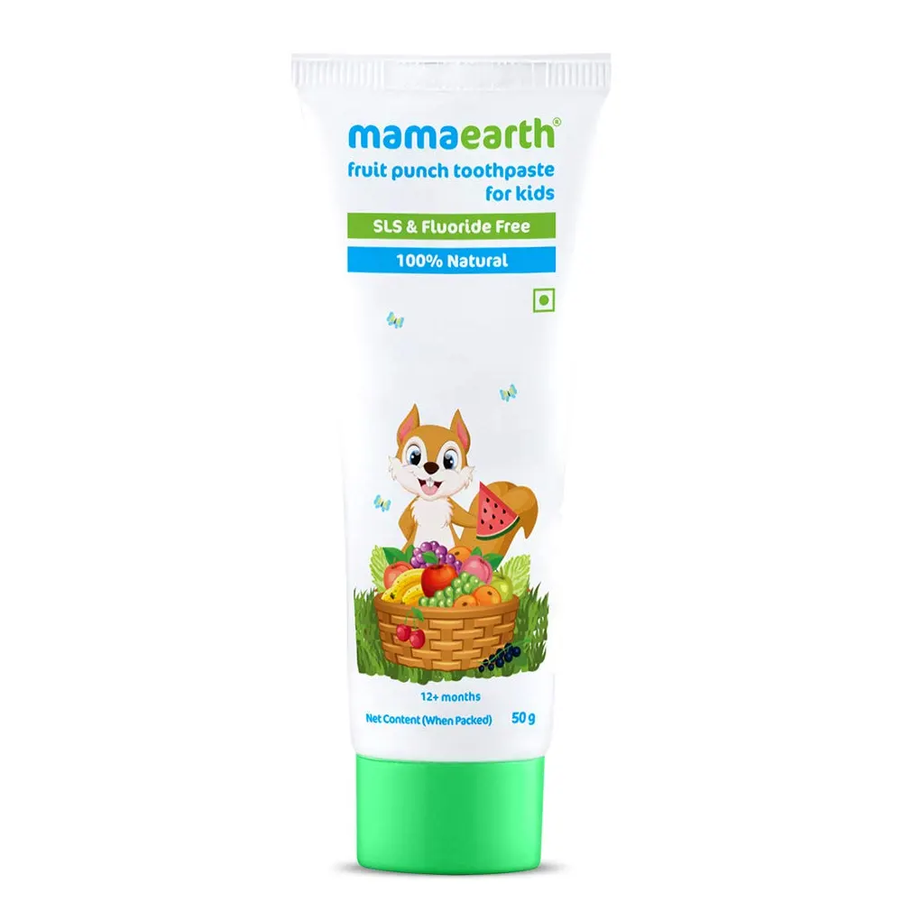 Mamaearth Fruit Punch Toothpaste For Kids 50G