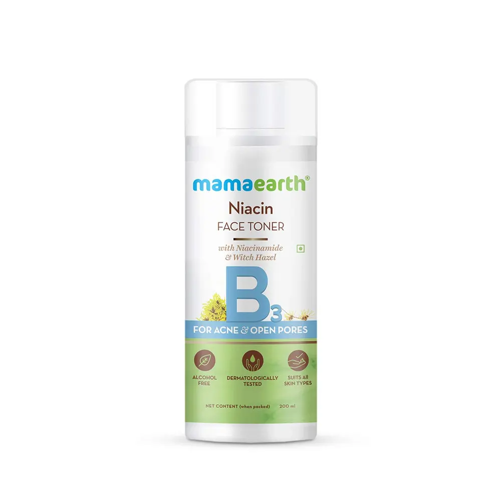 Mamaearth Niacin Face Toner With Niacinamide And Witch Hazel 200Ml