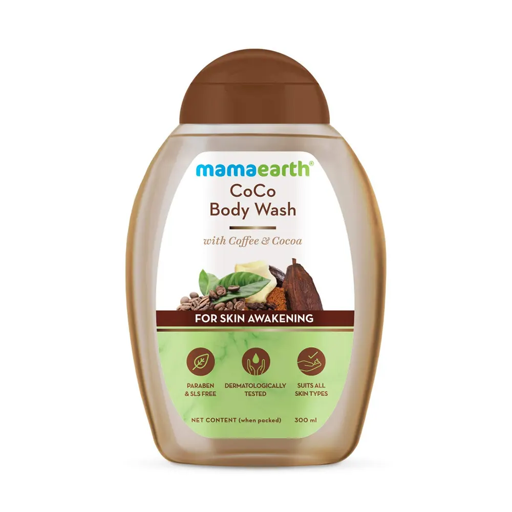 Mamaearth Coco Body Wash With Coffee And Cocoa For Skin Awakening 300Ml