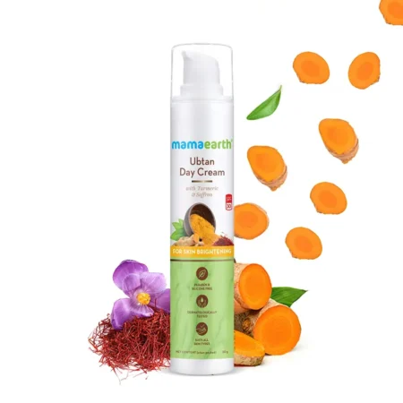 Mamaearth Ubtan Day Cream With Turmeric And Saffron 50G