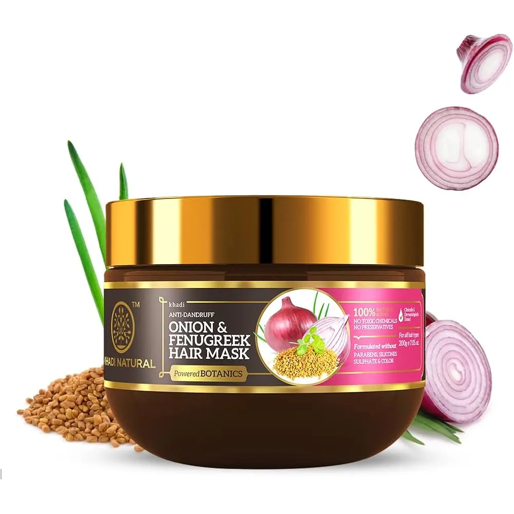 Khadi Natural Onion & Fenugreek Hair Mask 200G