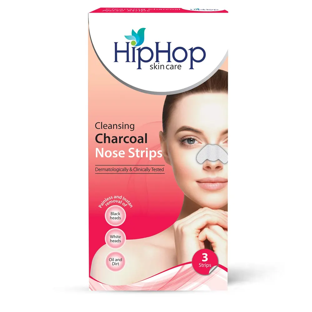 Hip Hop Skin Care Cleansing Charcoal Nose Strips 3N
