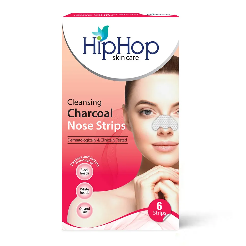 Hip Hop Skin Care Cleansing Charcoal Nose Strips 6N