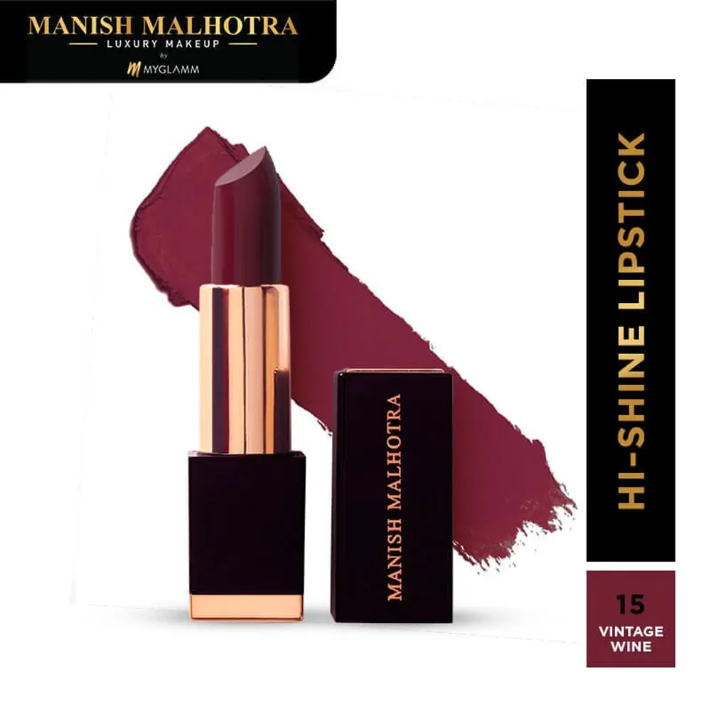 Myglamm Hi Shine Lipstick Vintage Wine 4G