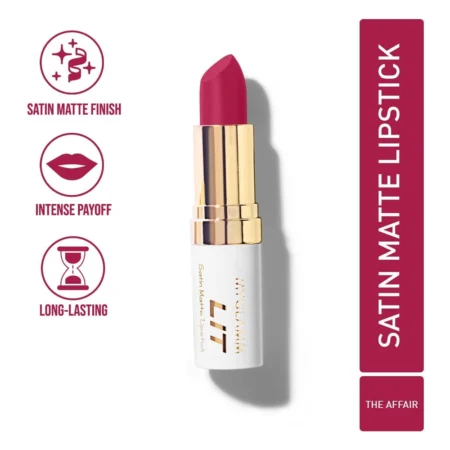 Myglamm Lit Satin Matte Lipstick The Affair 4.5G