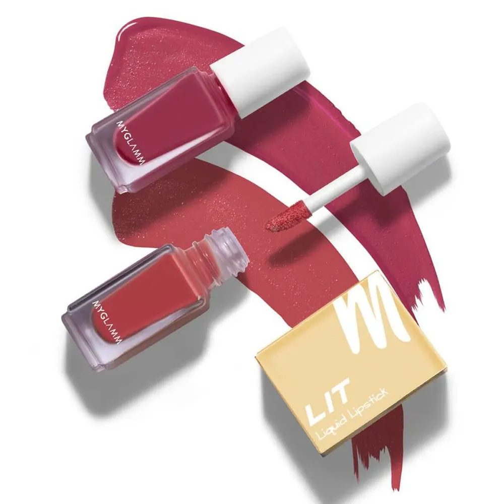 Myglamm Lit Liquid Matte Lipstick Funny Gurl 01 2*4Ml