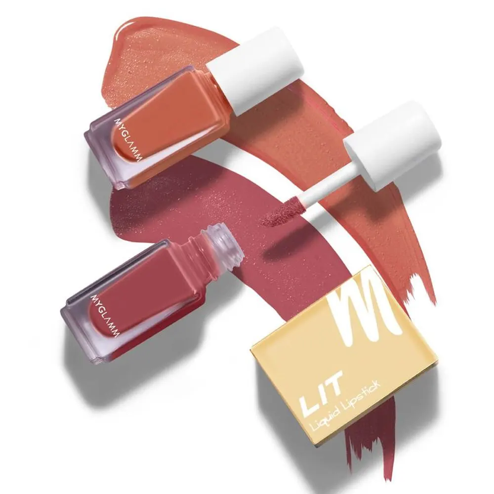 Myglamm Lit Liquid Matte Lipstick Stargazer 01 2*4Ml