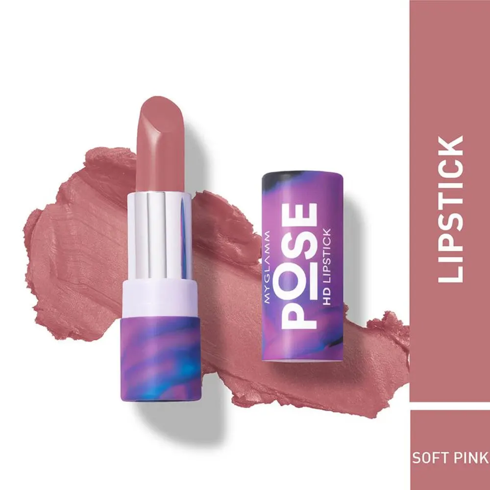 Myglamm Pose Hd Lipstick 012 Soft Pink 4G
