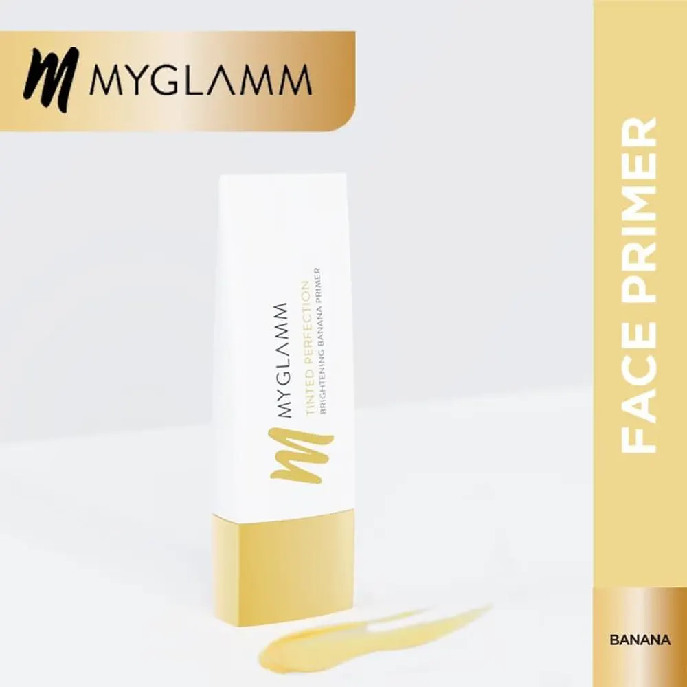 Myglamm Tinted Perfection Brightening Banana Primer 27G