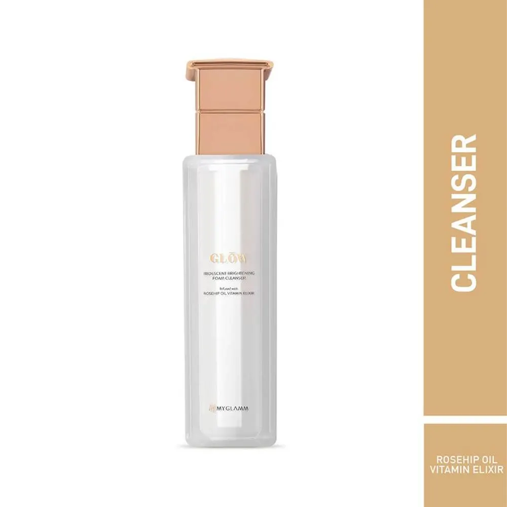 Myglamm Glow Iridescent Brightening Foam Cleanser 50Ml