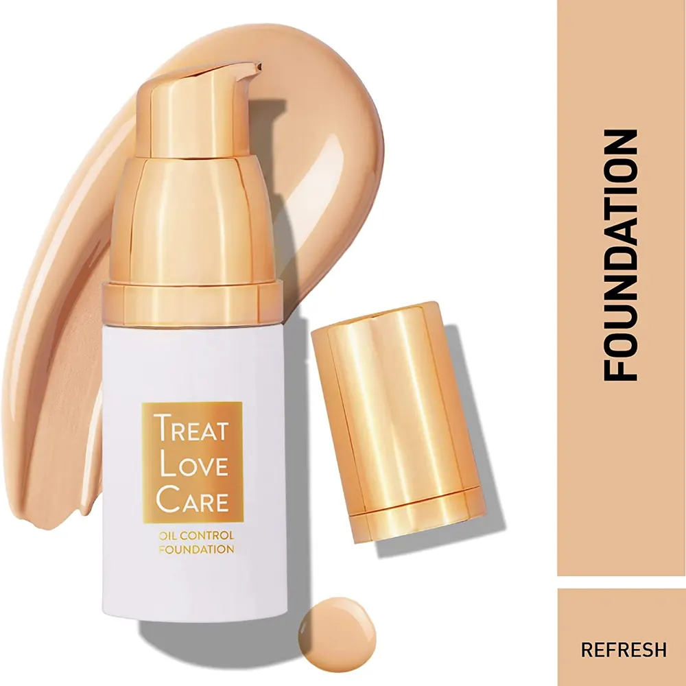 Myglamm Treat Love Care 24Hr Anti-Pollution Foundation Refresh 14Ml