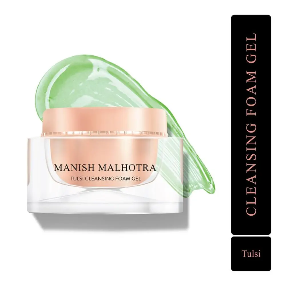 Myglamm Manish Malhotra Tulsi Cleansing Foam Gel 50G
