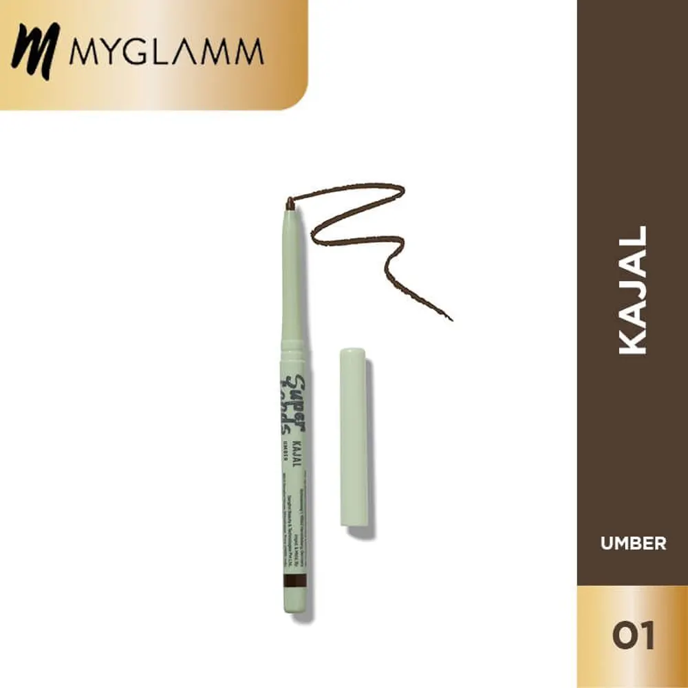 Myglamm Super Foods Kajal Deep Brown Avocado Umber 0.35G