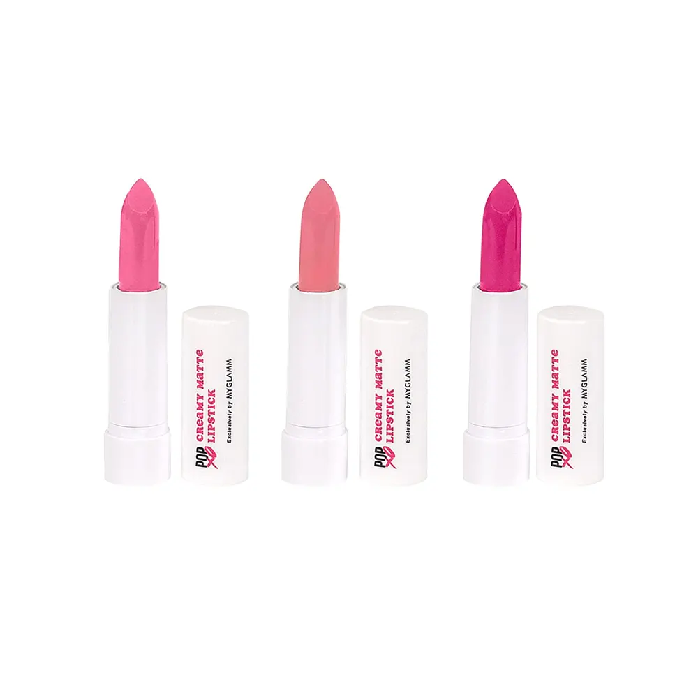 Myglamm Popxo Makeup Collection Pretty Mess Mini Lip Kit 3*2.5G