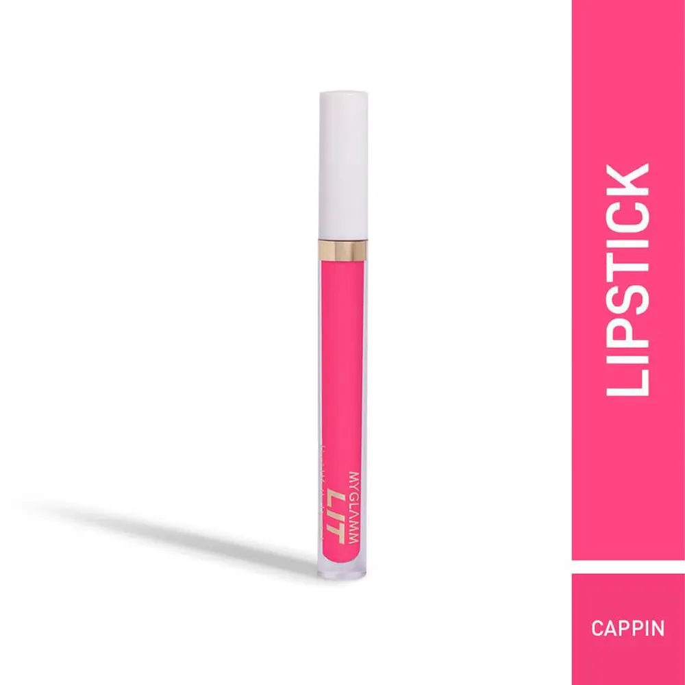 Myglamm Lit Liquid Matte Lipstick Lm 44 Cappin 3Ml
