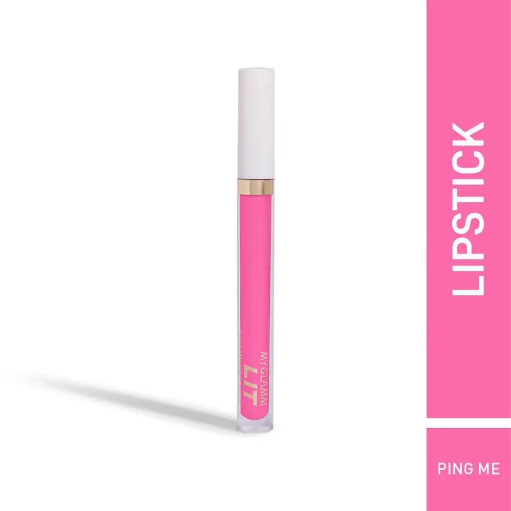 Myglamm Lit Liquid Matte Lipstick Lm 45 Ping Me 3Ml
