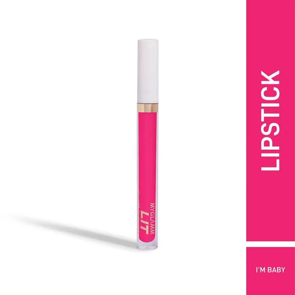 Myglamm Lit Liquid Matte Lipstick Lm 48 I M Baby 3Ml