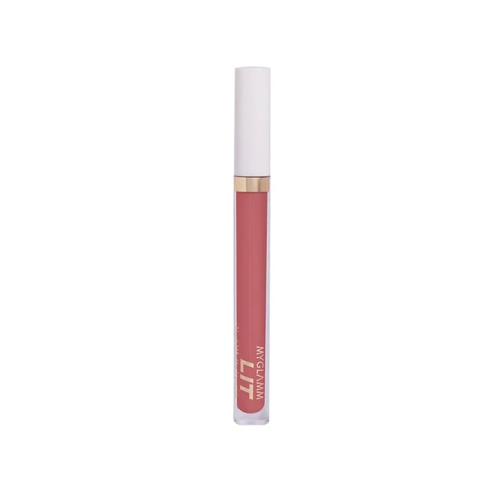 Myglamm Lit Liquid Matte Lipstick Lm 77 Cupcakey 3Ml
