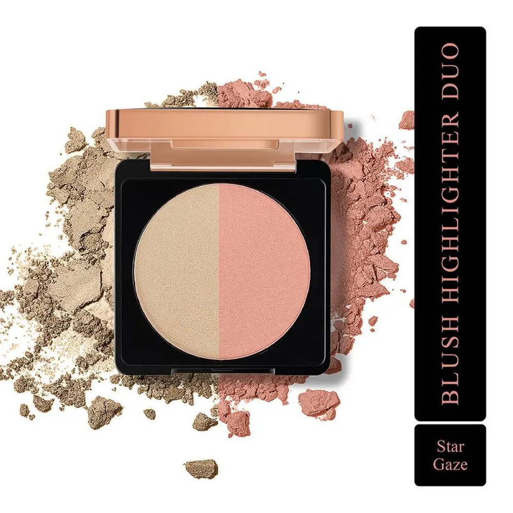 Myglamm Illuminating Blush Highlighter Duo Star Gaze 1N