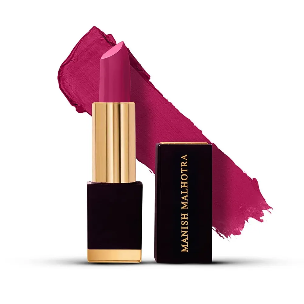Myglamm Manish Malhotra Hi- Shine Lipstick Berry Wine 4Gm