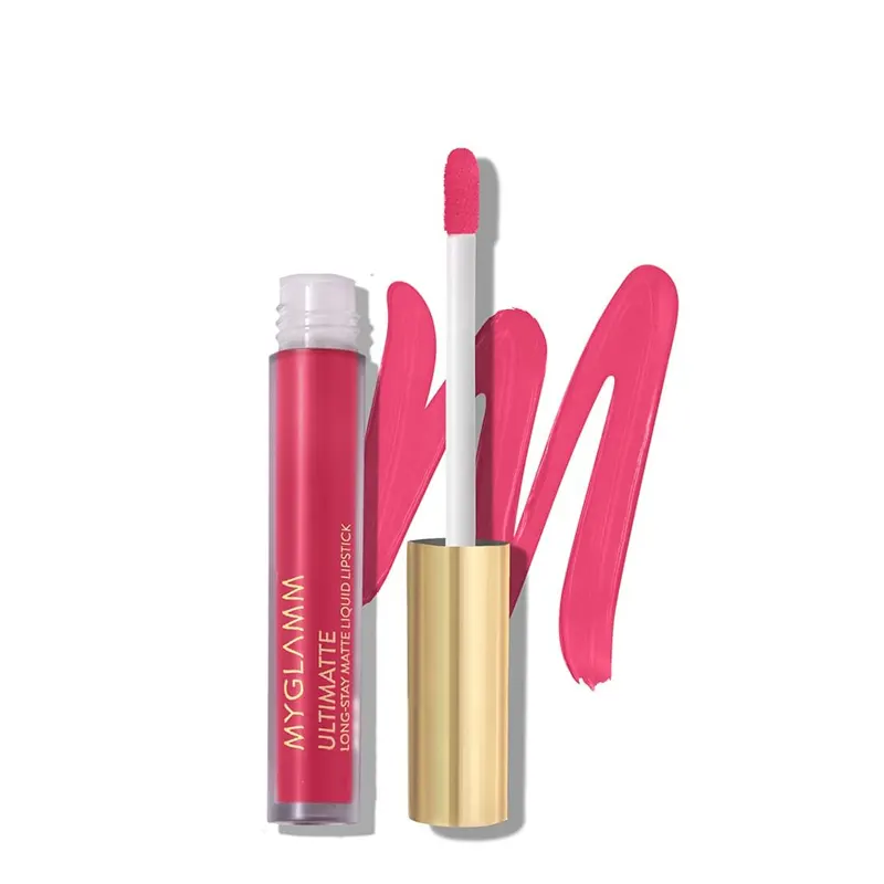 Myglamm Ultimate Long Stay Matte Liquid Lipstick Ul 04 Pink Stunner 2.5Ml