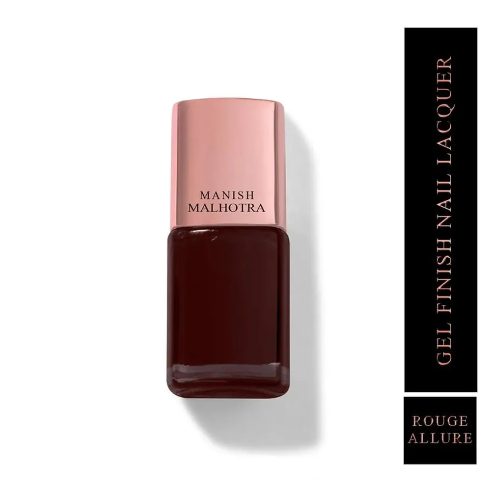 Myglamm Gel Finish Nail Lacquer Gl 28 Rouge Allure 10Ml