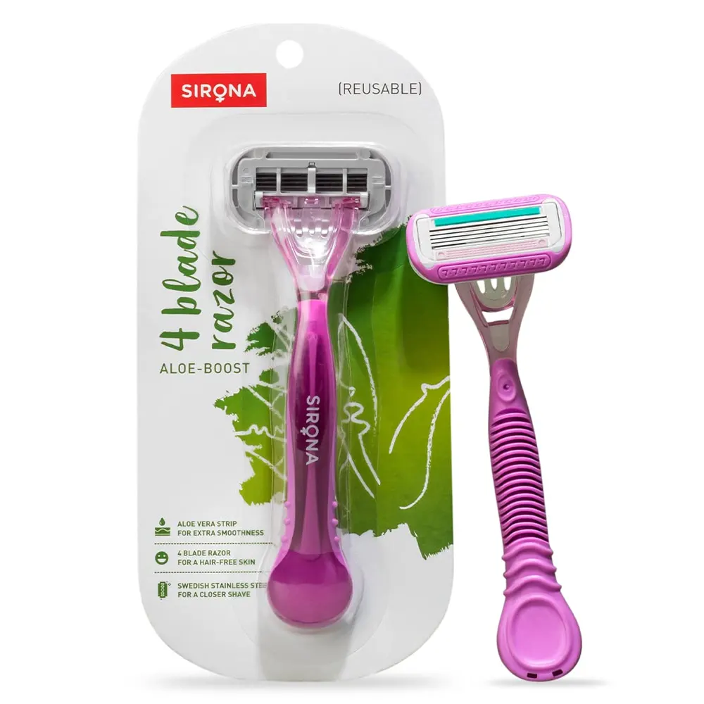 Sirona 4 Blade Razor Aloe Boost 1N