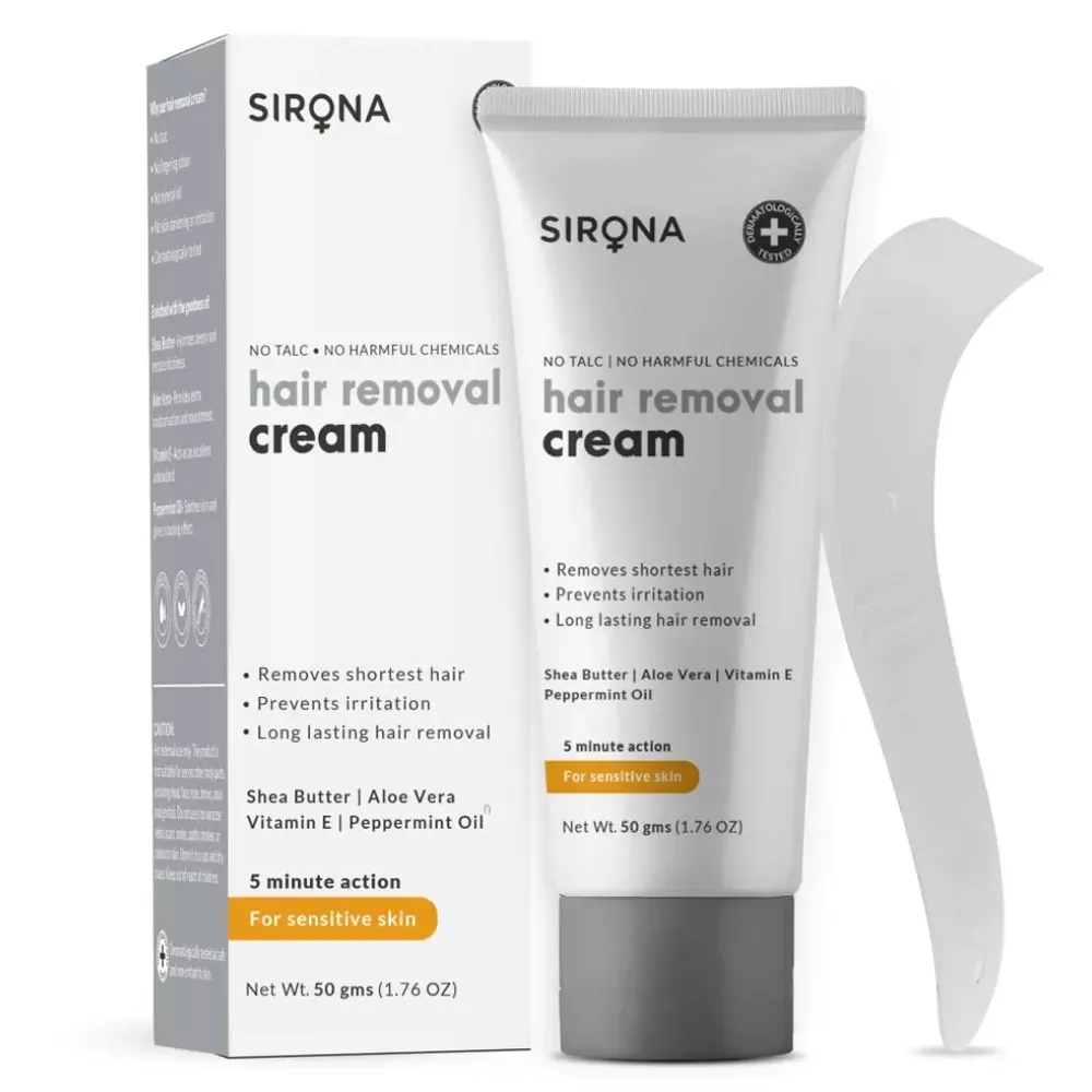 Sirona Hair Removal Cream For Sensitive Skin 50G