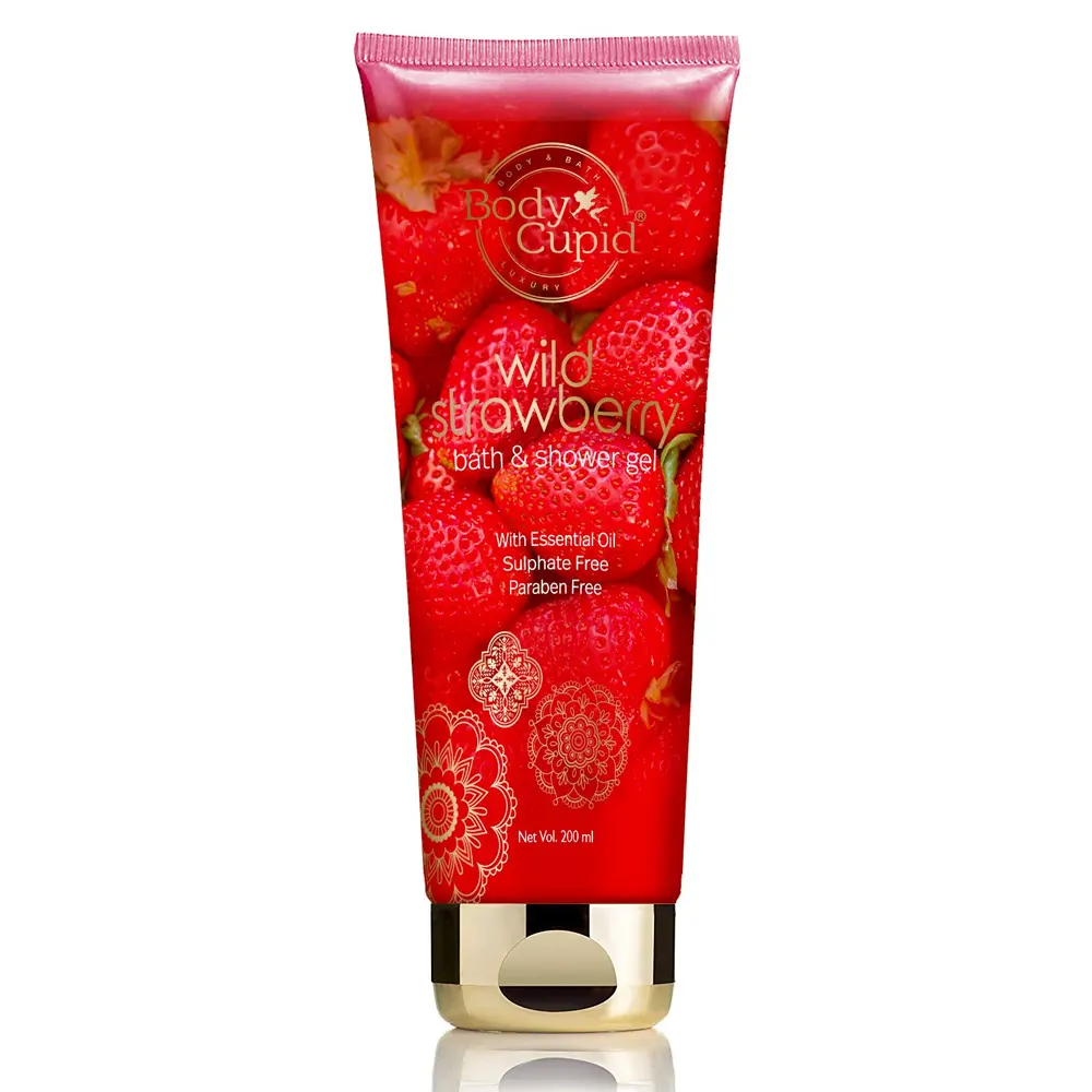 Body Cupid Wild Strawberry Bath & Shower Gel 200Ml