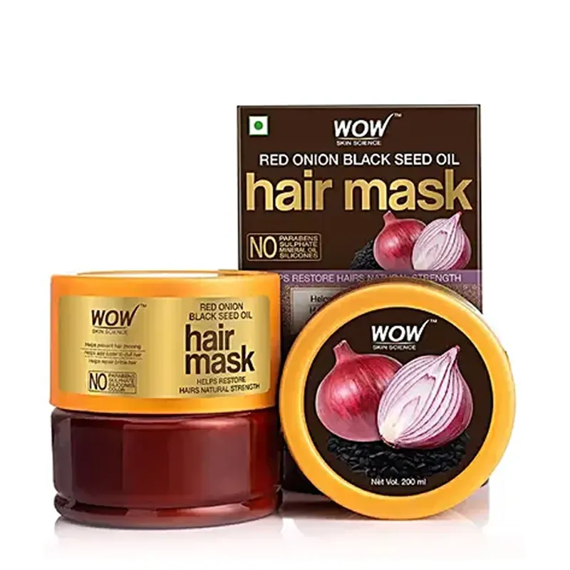 Wow Skin Science Red Onion Black Seed Oil Hair Mas 200Ml