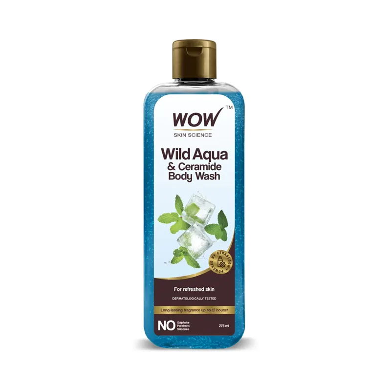 Wow Skin Science Wild Aqua & Ceramide Body Wash 250Ml