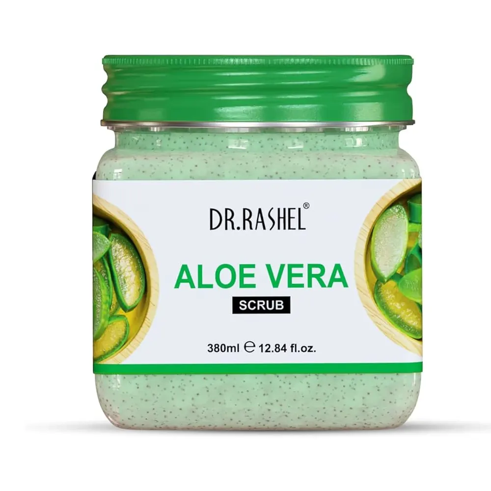 Dr Rashel Moisturizing Face & Body Scrub Aloe Vera 380Ml