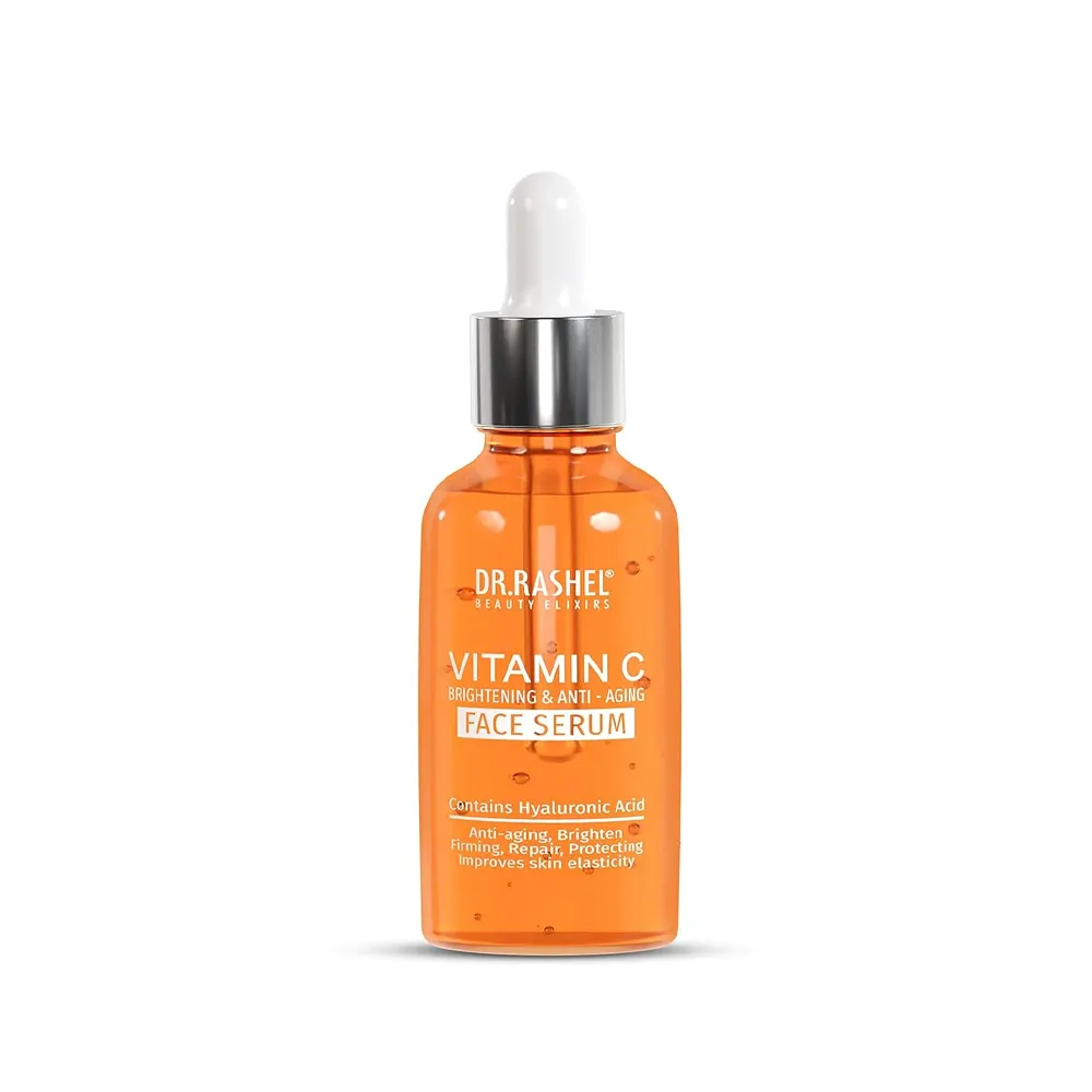 Dr Rashel Vitamin C Brightening & Anti Aging Face Serum Contains Hyaluronic Acid 30Ml